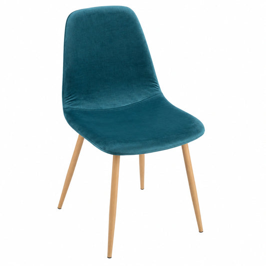 chaise-en-velours-bleu-canard-avec-pieds-en-acier-effet-bois-pour-interieur-elegant-terekb9600ba