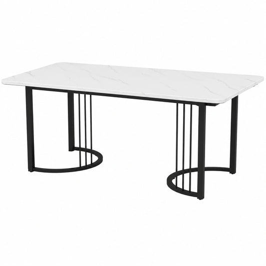 set-de-table-et-chaises-pour-salle-a-manger-design-marbre-chaises-velours-pieds-reglables-wyqvdx9670oj